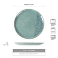 Azure Flow Minimalist Plate