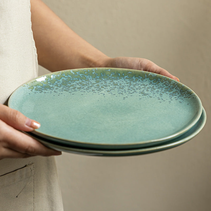 Azure Flow Minimalist Plate