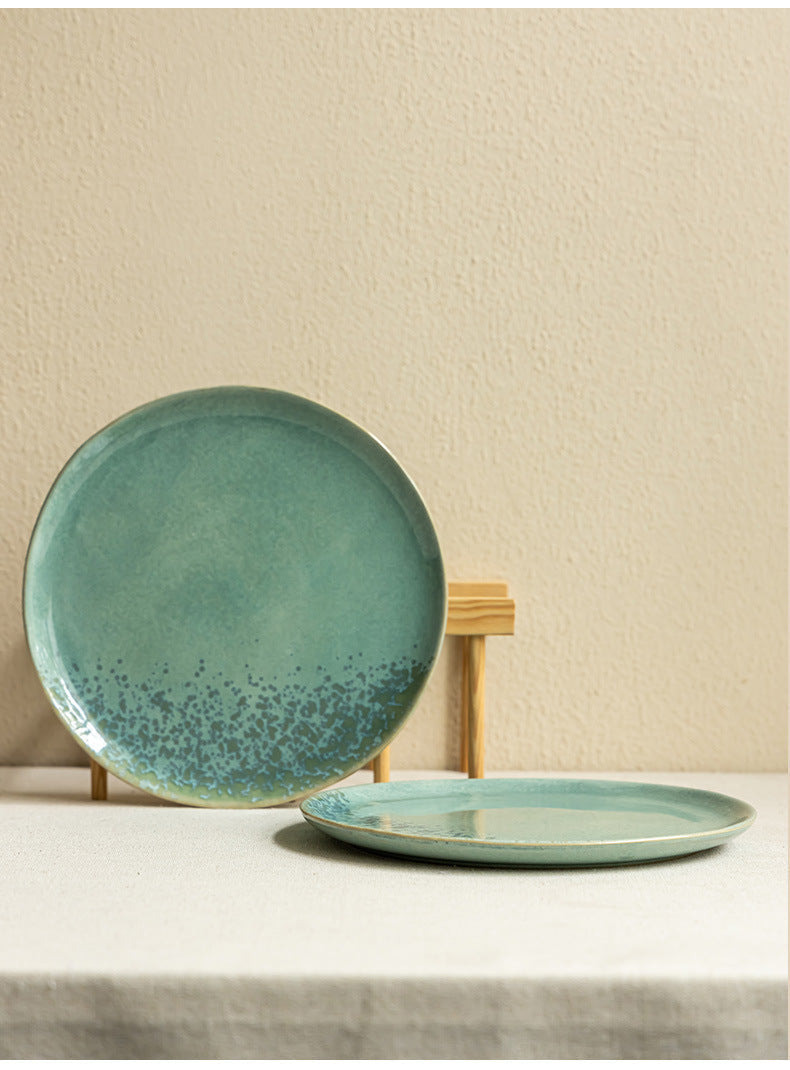 Azure Flow Minimalist Plate