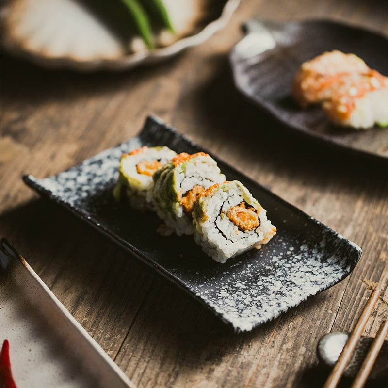 Kyoto Wave Irregular Serving Plate