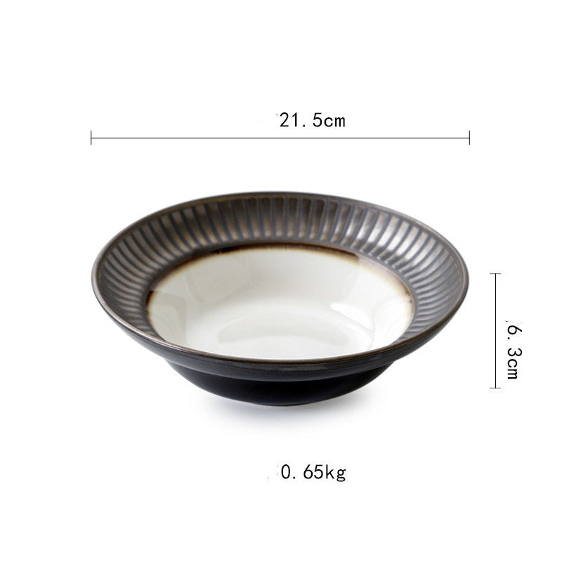Meadow Straw Hat Serving Plate