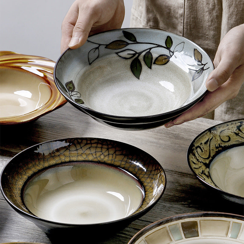 Meadow Straw Hat Serving Plate