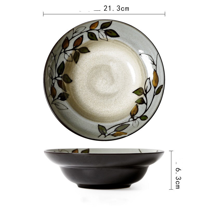 Meadow Straw Hat Serving Plate