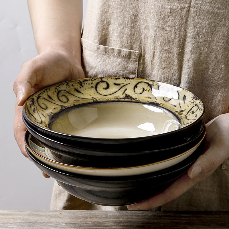 Meadow Straw Hat Serving Plate
