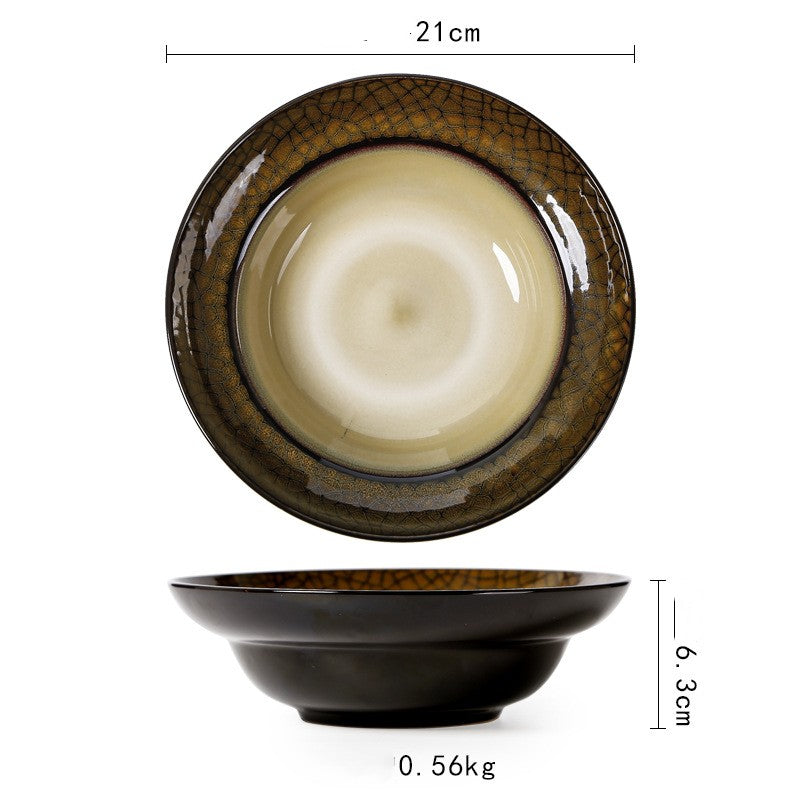 Meadow Straw Hat Serving Plate