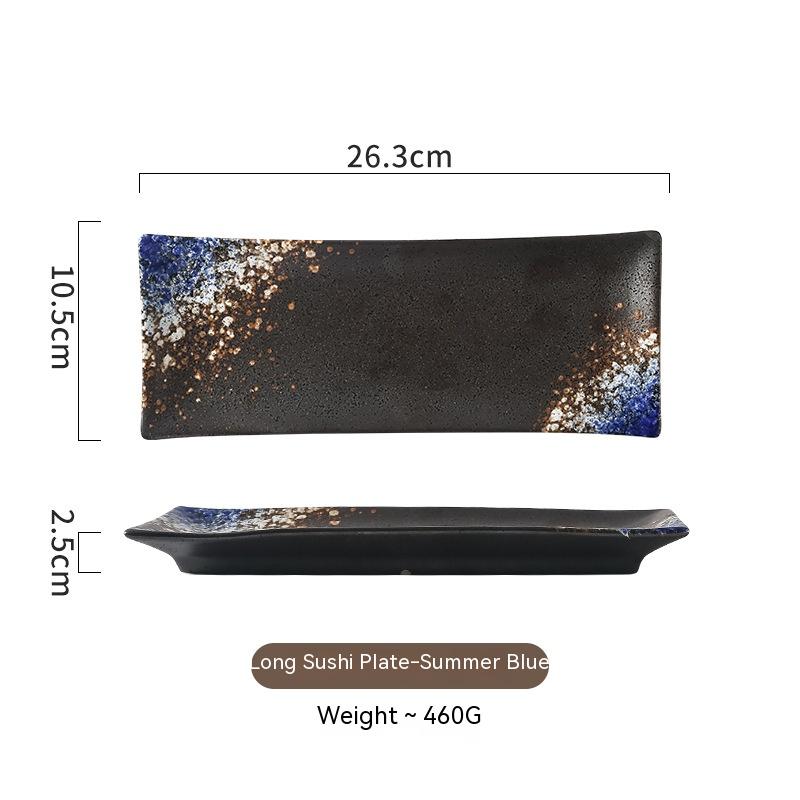 Sakura Fan Sushi Serving Plate