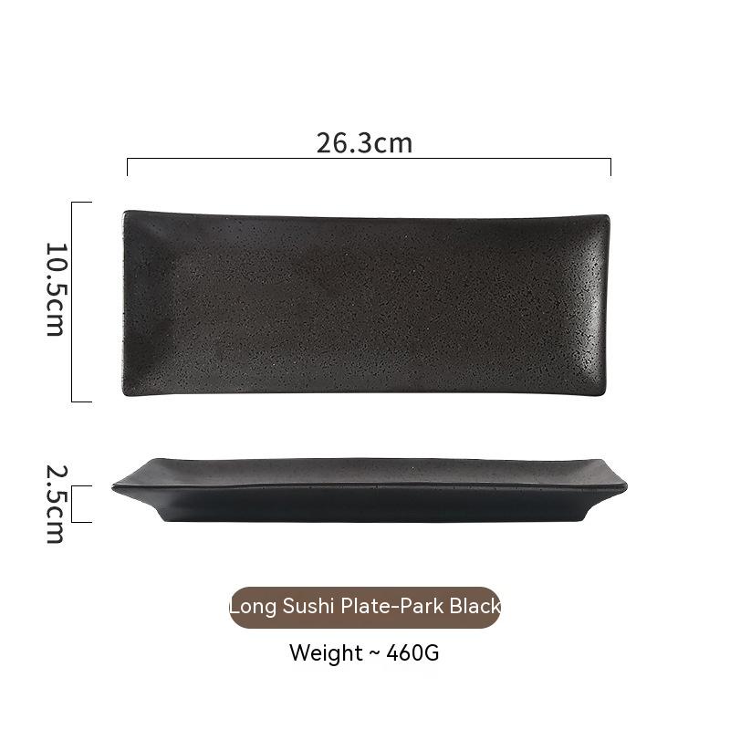 Sakura Fan Sushi Serving Plate