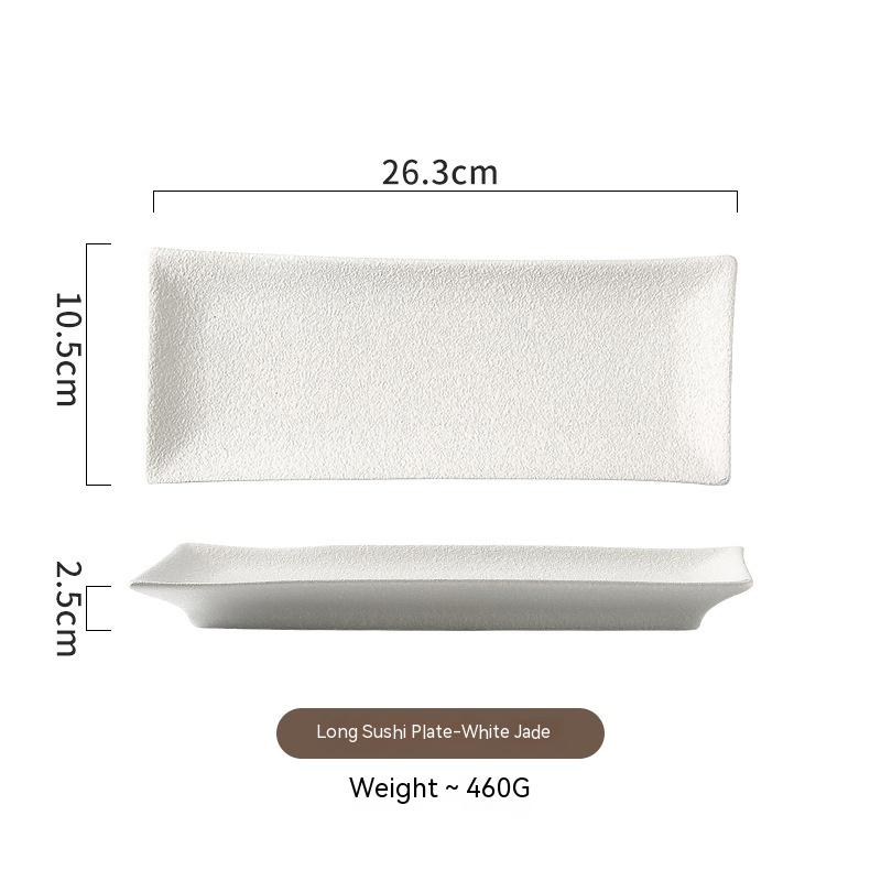 Sakura Fan Sushi Serving Plate