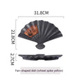 Sakura Fan Sushi Serving Plate