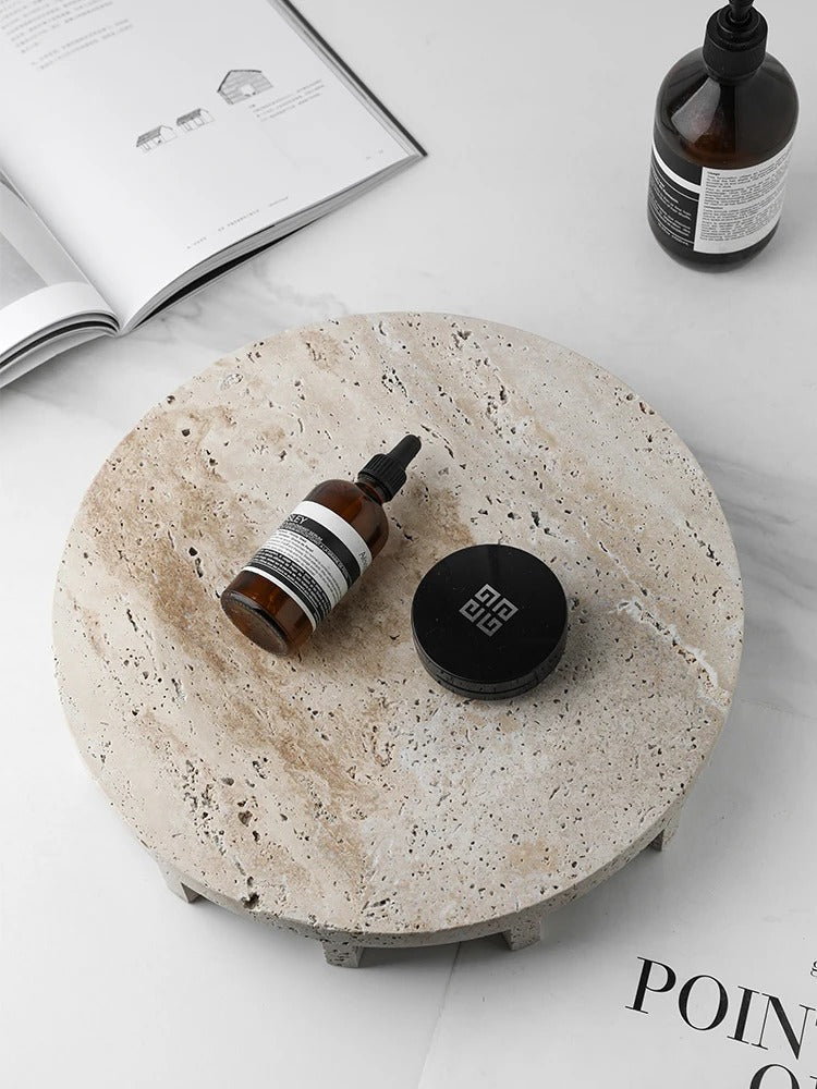 Stone Echo Rustic Serving Tray