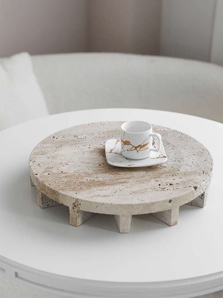 Stone Echo Rustic Serving Tray
