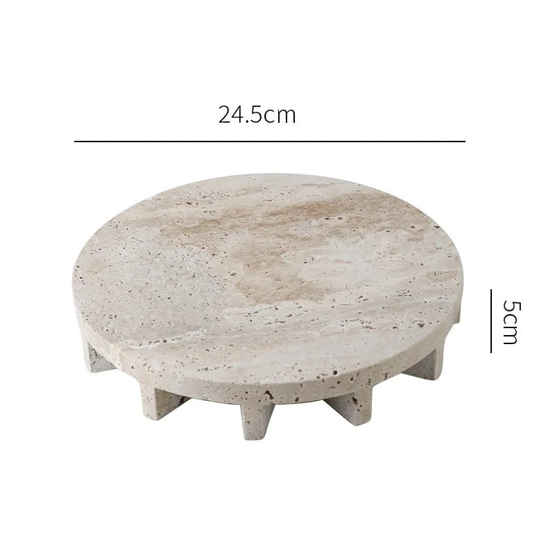 Stone Echo Rustic Serving Tray