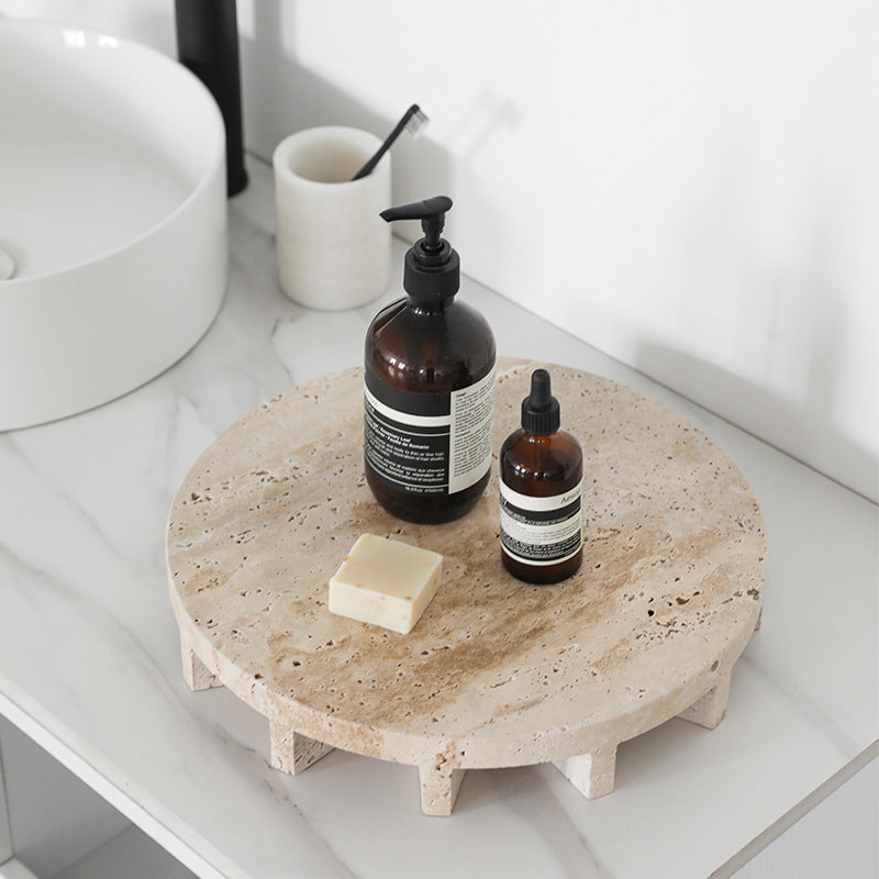 Stone Echo Rustic Serving Tray