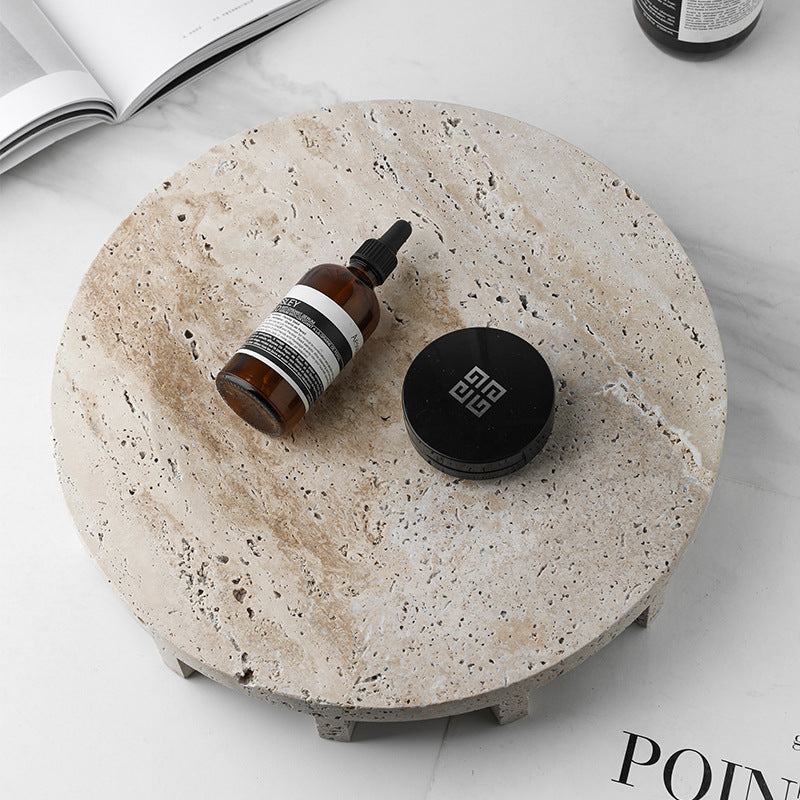 Stone Echo Rustic Serving Tray