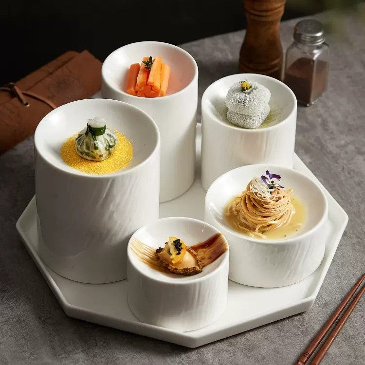 Woodgrain Fusion Dessert Bowl