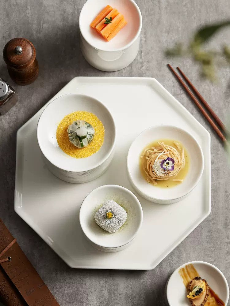 Woodgrain Fusion Dessert Bowl