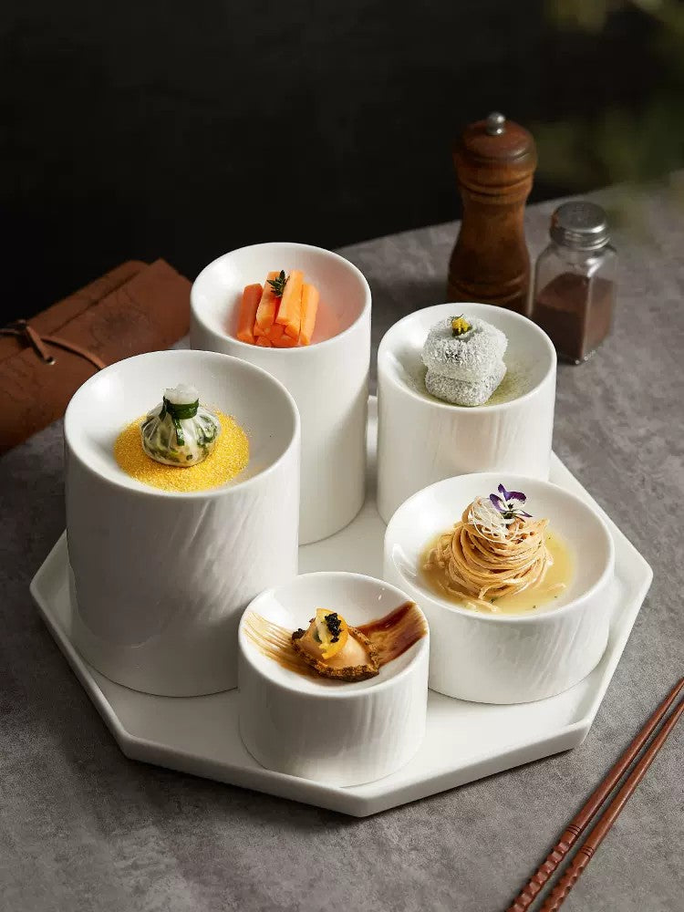 Woodgrain Fusion Dessert Bowl