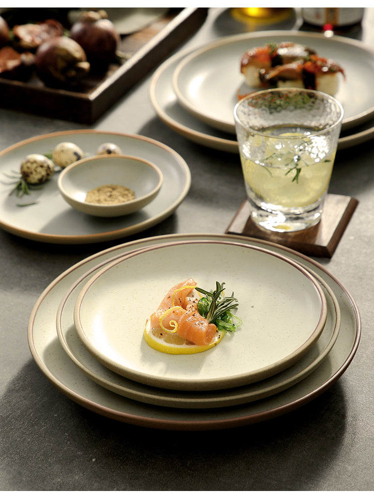 Zen Circle Minimal Dining Plate