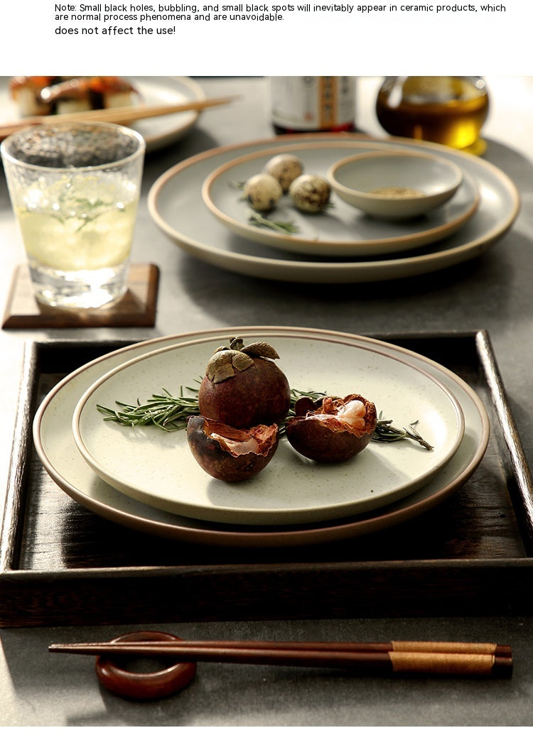 Zen Circle Minimal Dining Plate